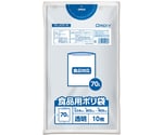 食品用ポリ袋70L 0.04mm 透明 10P 30冊　FB-LN70-10