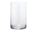 ガラス花器 GLASS straight-R（グラス ストレートアール）19φ×30H　778-023-000
