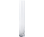 ガラス花器 GLASS straight-R（グラス ストレートアール）15φ×100H　778-028-000