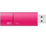 USBメモリ 16GB USB2.0 スライド式 ピンク　SP016GBUF2U05V1H