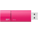 USBメモリ 32GB USB2.0 スライド式 ピンク　SP032GBUF2U05V1H