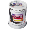 データ用DVD-R 4.7GB インクジェットプリンター対応 100枚入　SPDR47PWC100S