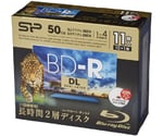 録画用 4倍速対応 BD-R 50GB 11枚入　SPBDRV50PWB11P