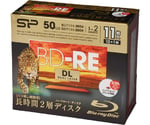 2倍速対応 BD-RE DL 50GB 11枚入　SPBDREV50PWA11P