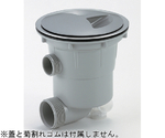 浅型横引き排水トラップ G2ネジ オーバーフロー付 止水プレート仕様　TO-299N