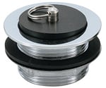 ゴム栓付共栓 真鍮製 G1-1/2ネジ　TO-184G/40A