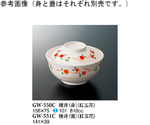 種丼（蓋） 紅玉花 10個入　GW-551C