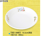 16cm 深菜皿 いつも一緒 60個入　TKE-160IT