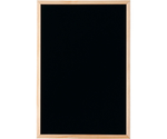 ブラックボード 90×60cm ナチュラル枠 ※マグネット可　61-222-4-2