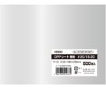 食品用フィルム OPPシート #20/15-20 500枚入　006777086