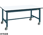 中量作業台（KTタイプ 耐荷重300kg メラミン天板 H830 キャスター付）W1200×D750×H830mm　KT-493CHMBD