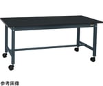 中量作業台（KTタイプ 耐荷重300kg 特殊アクリル系樹脂天板 H800 固定移動式）W1800×D900×H800mm　KT-703CHCCPD