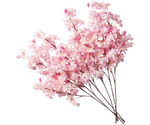 中桜ブランチ （造花）68cm 桜 6本　33-6-2-1