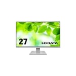 「5年保証」3辺フレームレス27型ワイド液晶 ホワイト　LCD-A271DW