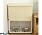 マグネット式シングルロールスクリーン プル式 フルーレ 高さ1900×幅1250mm BC：IV　NMO-0077