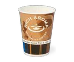 ベンディング用紙コップ RICH AROMA COFFEE 76.8×92.3×52.6mm 2500個入　SV-275P