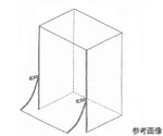 カゴ車用透明防塵カバー 980×830×1500mm 1セット(10枚入)　TP9580x10