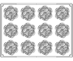 パボフレックス 400x300mm バラの花束(Bouquet de roses) by C?dric Grolet　PX4397
