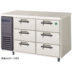 ノンフロン 3段ドロワーテーブル冷蔵庫 205L　LDC-120RX