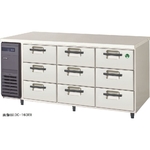 ノンフロン 3段ドロワーテーブル冷蔵庫 320L　LDC-160RX