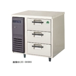ノンフロン 3段ドロワーテーブル冷蔵庫 123L　LDW-080RX