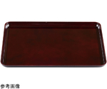 尺0 戦国長手盆 溜毘沙門天塗SL　50410460