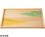 木）尺2 長角御神前盆 雲海クリアー仕上　16915210
