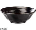 18cm 超耐熱ラーメン鉢 黒タタキ　45023660