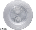 28cm トライタンリムプレート 銀パール　90052880