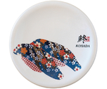 A150寿司皿 ホワイトパール 鮗（コハダ）　50260040