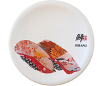 A150寿司皿 ホワイトパール 鮃（ヒラメ）　50260060