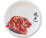 A150寿司皿 ホワイトパール 旗魚（カジキ）　50260100