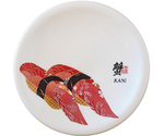 A150寿司皿 ホワイトパール 蟹（カニ）　50260150