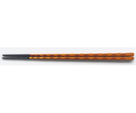 PBT23.5cm 細亀甲一刀彫箸 春慶　90023073