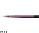PBT21cm 五角箸 千代紙紫豆絞　90031545