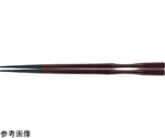 PBT22.5cm 杵型多久島箸 チーク塗　90022664