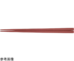 SPS 21cm 面取角箸 茶OM　90023128