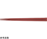 SPS 22.7cm 五角箸 茶OM　90023147