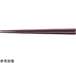 PBT21cm チェック五角箸 エンジOM　90032604