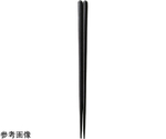 PBT20.5cm 六角箸 黒OM　90031060