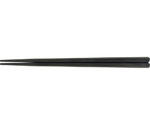 21cm 酢酸バイオマス箸（50膳入）黒　90042740
