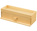 木製カスター＆箸箱 ナチュラル　60003480