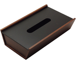 木製ティッシュBOX 黒/チョコ　81017130