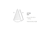 3Dチョコレートモールド クリスマス ソフト（Soft Tree）） 1セット(2個入)　KT150