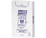 ポリバッグシュレッダー用ゴミ袋BOX M 0.04mm 透明　PBS-NM