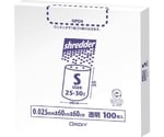 ポリバッグシュレッダーマチツキゴミ袋 BOX S 0.025mm 透明　PBS-NS