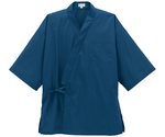 作務衣（上衣）ブルー 3L　FJ0712U