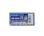 アルカリ乾電池 BIGCAPAα単4形 8本　LR03IB/8S