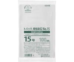 トパック規格袋No.15 1ケース（100枚×40冊入）　00483567