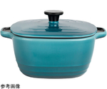 メラミン パールリバーポット24cm ライトブルー